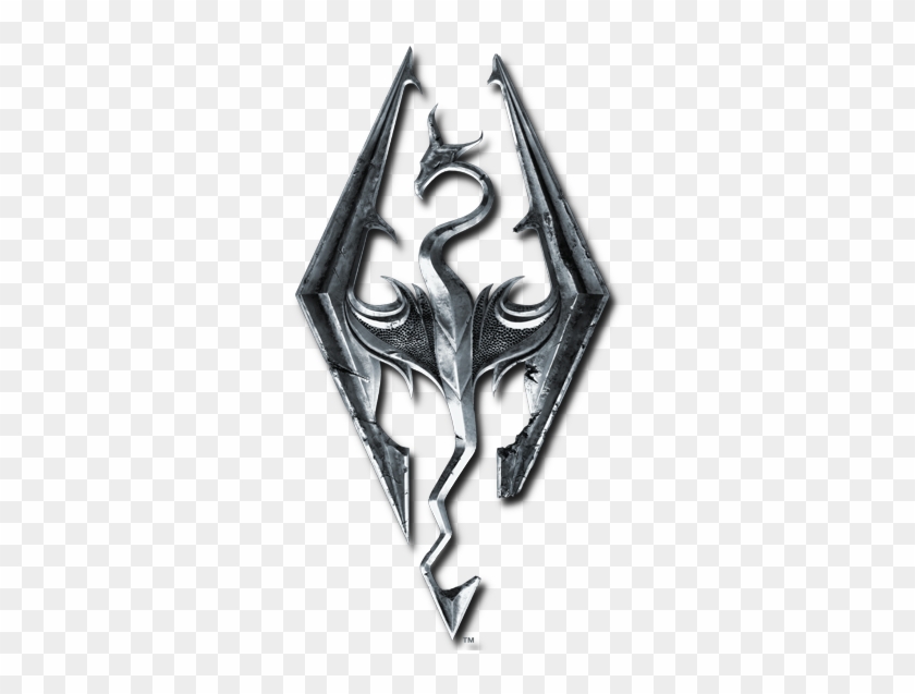 Logo Skyrim Png - Elder Scrolls V Skyrim Logo Clipart #234125