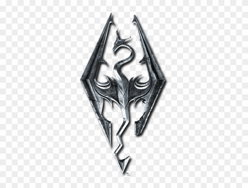 Logo Skyrim Png - Elder Scrolls V Skyrim Logo Clipart