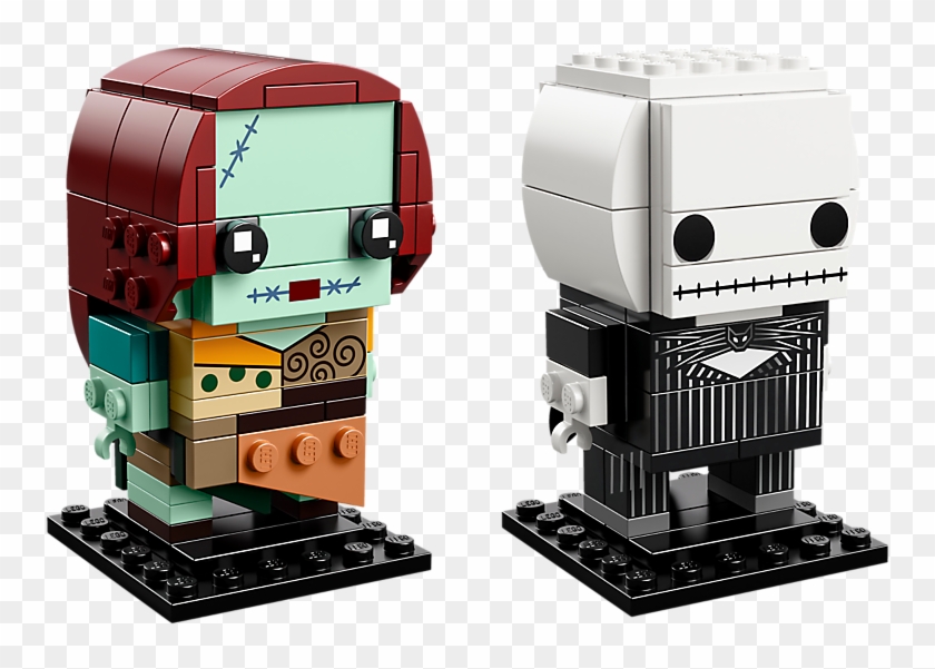 Jack Skellington & Sally - Jack And Sally Brickheadz Clipart