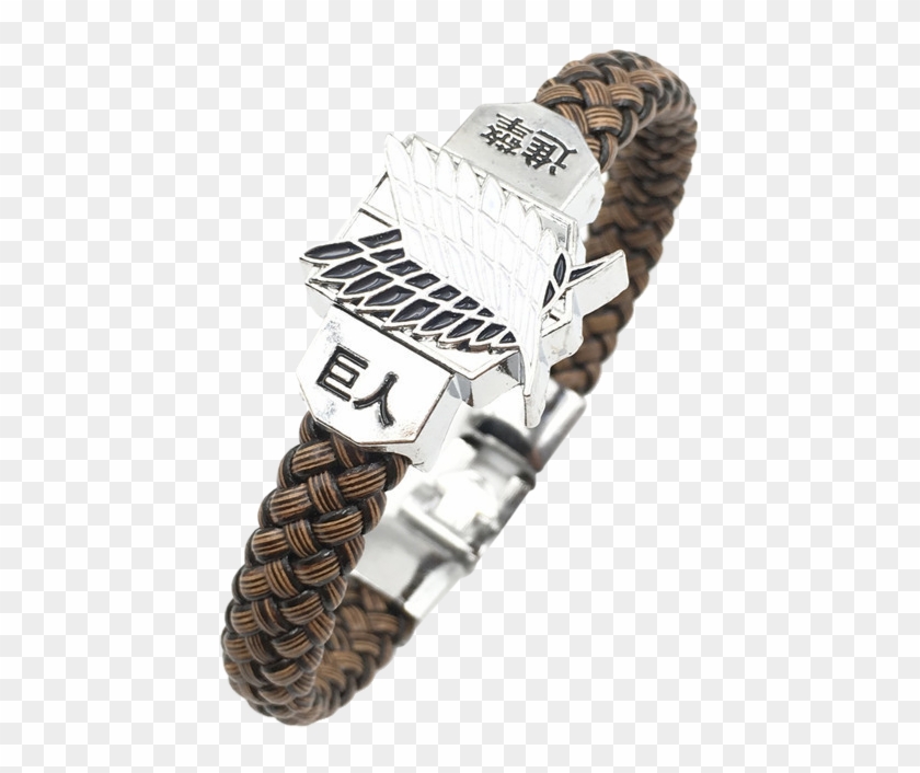 Attack On Titan Bracelet - Titanium Ring Clipart #234278