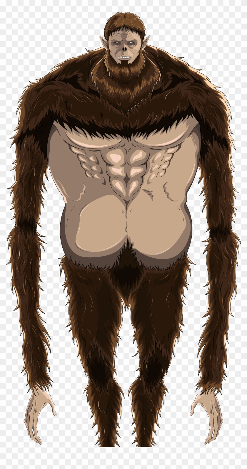 Vector Beast Titan Clipart
