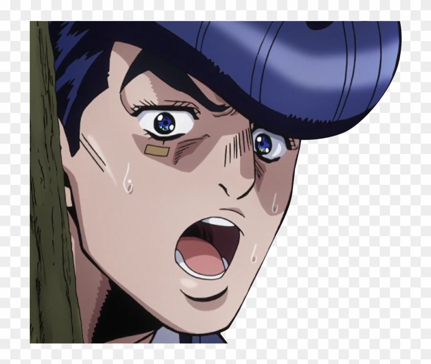 Anime Face Facial Expression Anime Human Hair Color - Jojo's Bizarre Adventure No Background Clipart