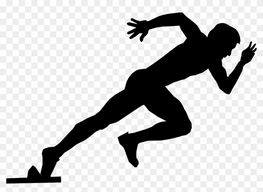 Runner Silhouette Clipart