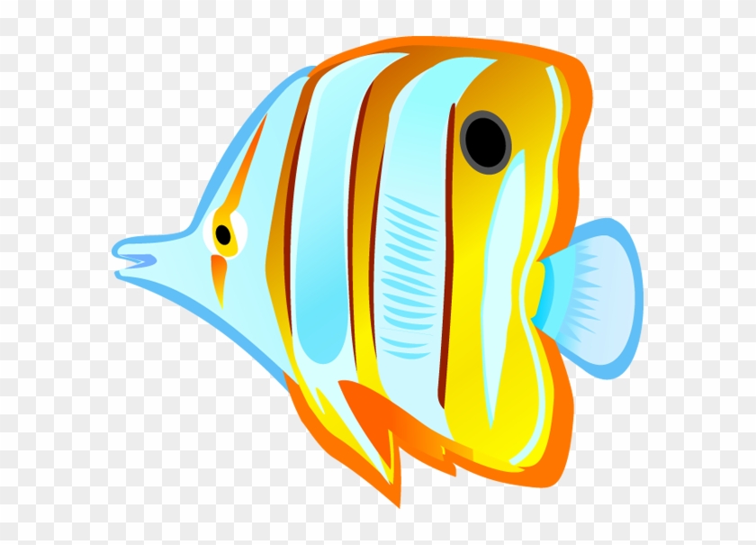 Ocean With Fish Clipart Tropical Fish - Tropical Fish Clipart - Png Download