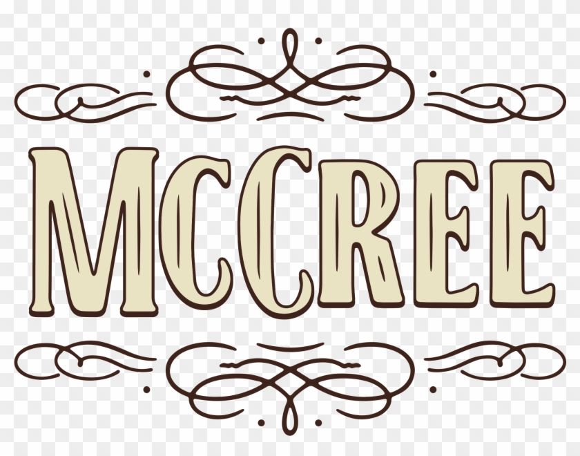 Mccree Eliquid - Calligraphy Clipart #234820