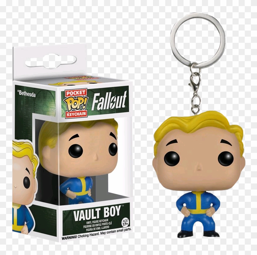 Vault Boy Pocket Pop Vinyl Keychain - Funko Pop Keychain Vault Boy Clipart #235034