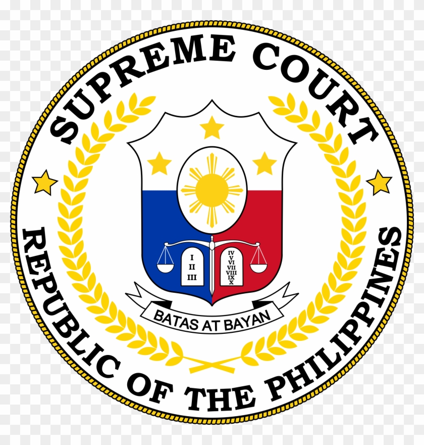 Supreme Court Logo - Supreme Court Of The Philippines Logo Clipart