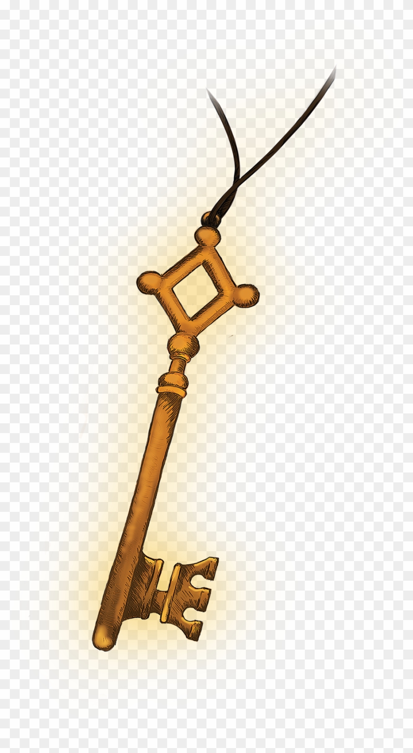 Eren Jaegers Key From Attack On Titan - Cross Clipart