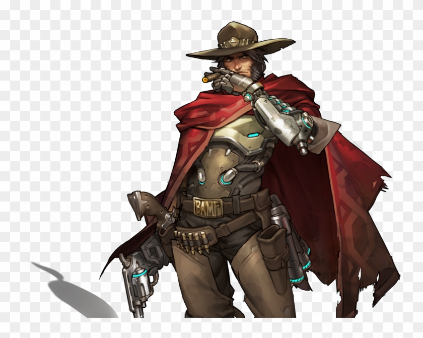 Overwatch Mccree Costume Buy Clipart