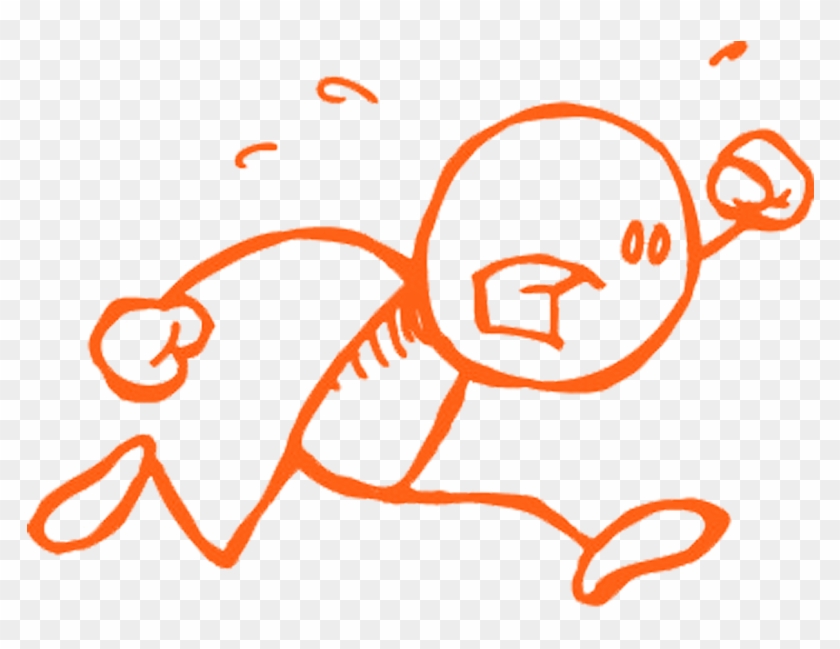 Half K Logo Runner - Quarter Marathon Clipart