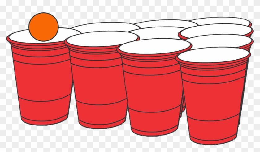 Red Solo Cup Png - Beer Pong Clipart Transparent Png #235450