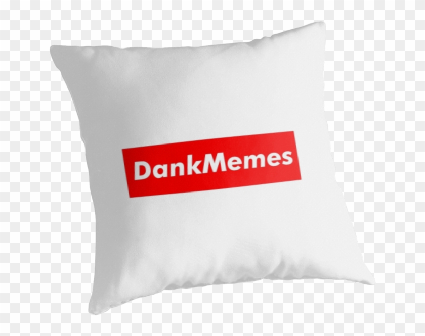 Dank Memes Supreme Box Logo - Cushion Clipart #235554