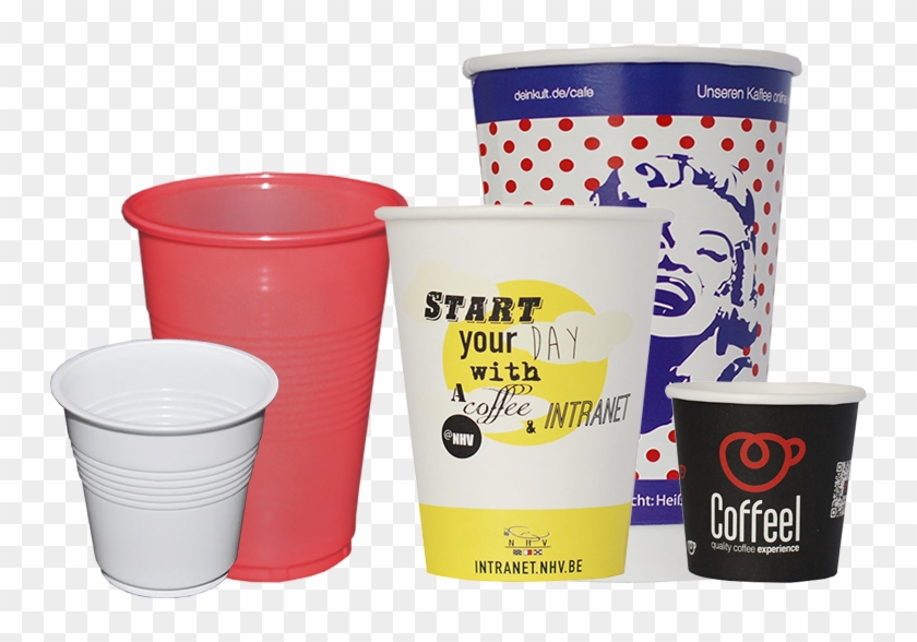 Disposable Cups - One Use - One Day Plastic Cup Clipart