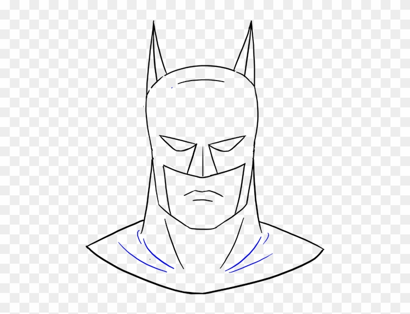 S Head Diy Pinterest Drawings Garfield Drawing - Batman Face Drawing Easy Clipart