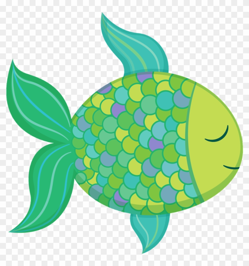 Coral Clipart School Fish - Cute Ocean Animal Clipart - Png Download #236024