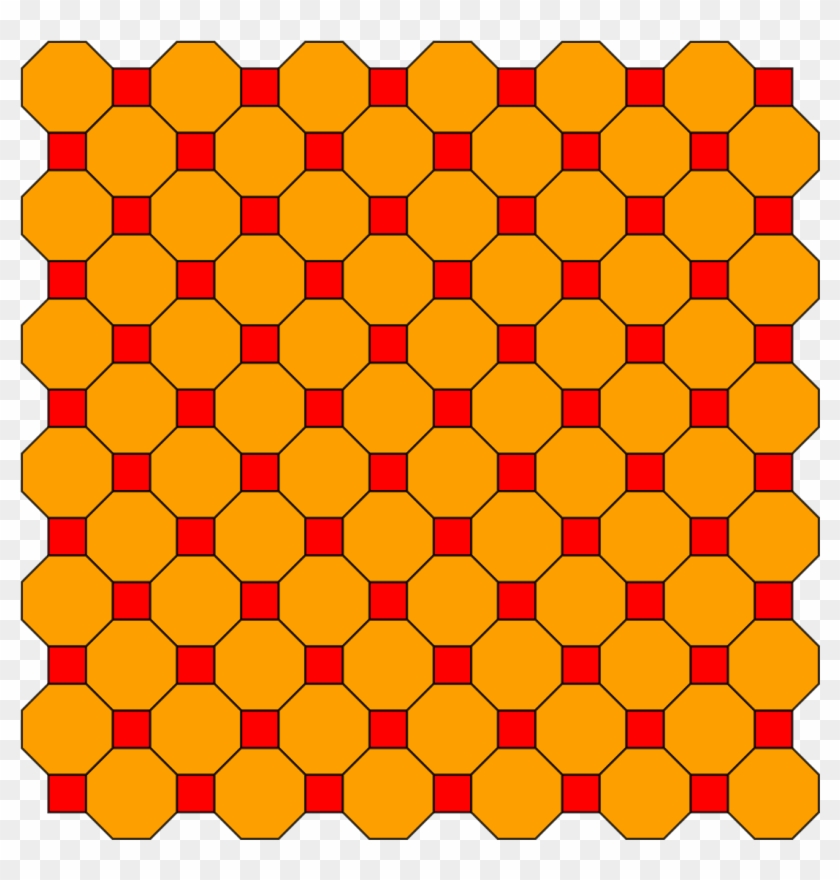 Octagonal Grids Gamedesign The Intermediary Squares - Teselados De Octógonos Y Cuadrados Clipart #236081