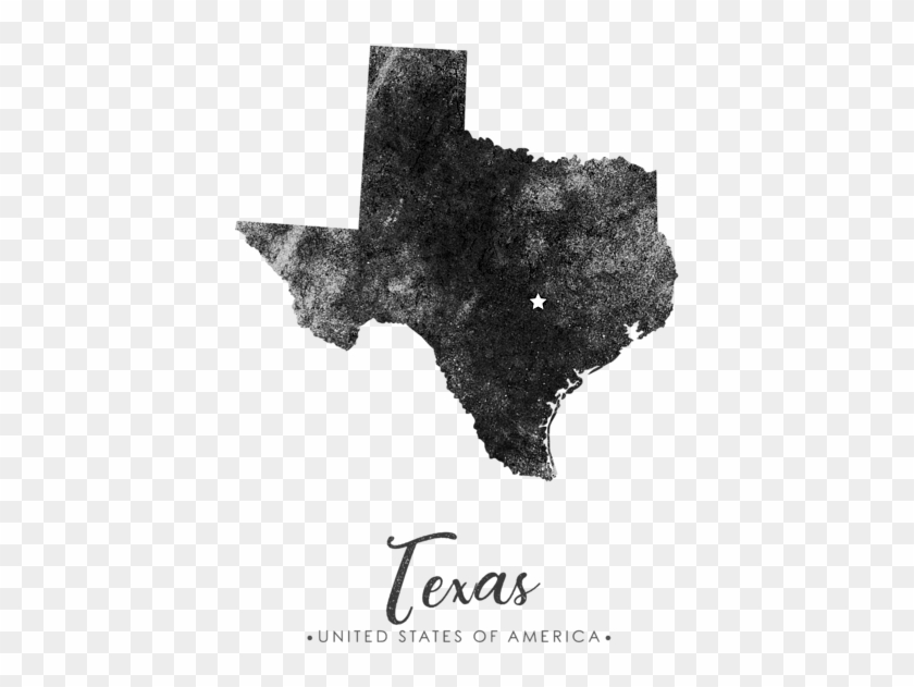 Texas Silhouette Png Clipart #236848
