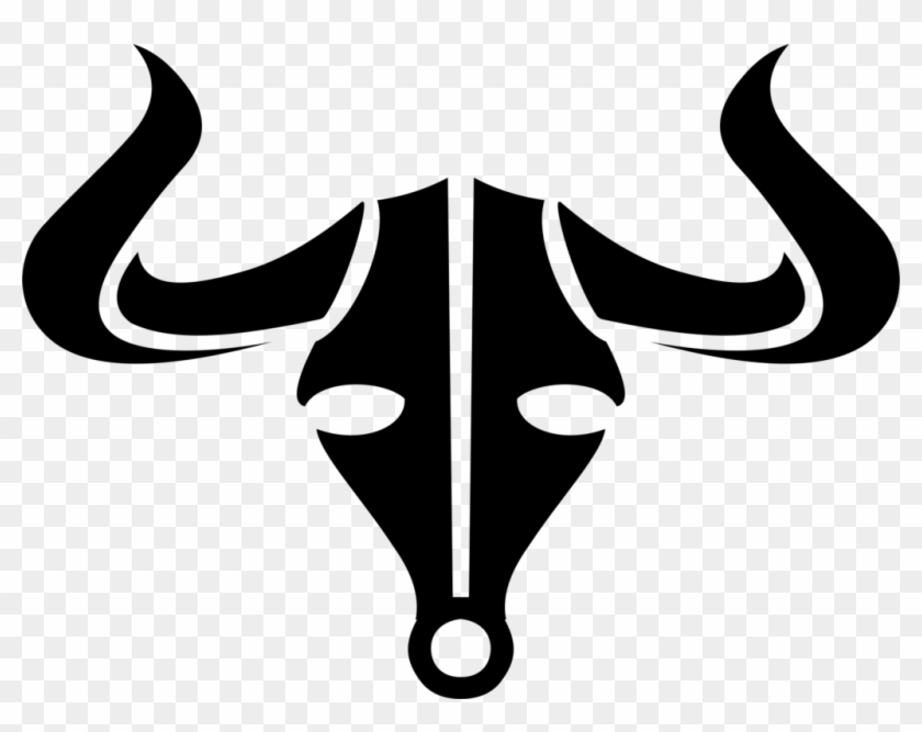 Cattle Bull Horn Silhouette Ox - Bull Horns Png Clipart #237084