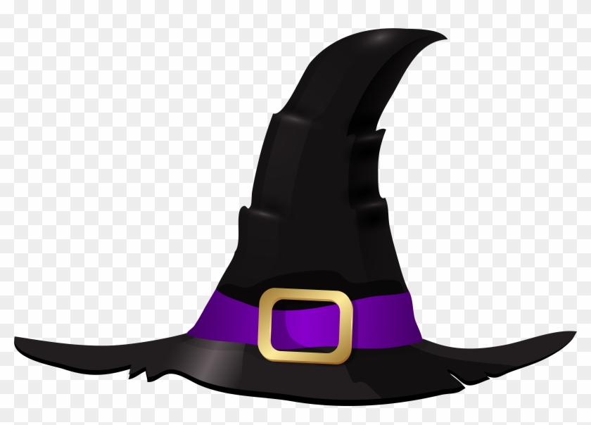 Halloween Witch Hat Png Image - Transparent Background Witch Hat Png Clipart #237178
