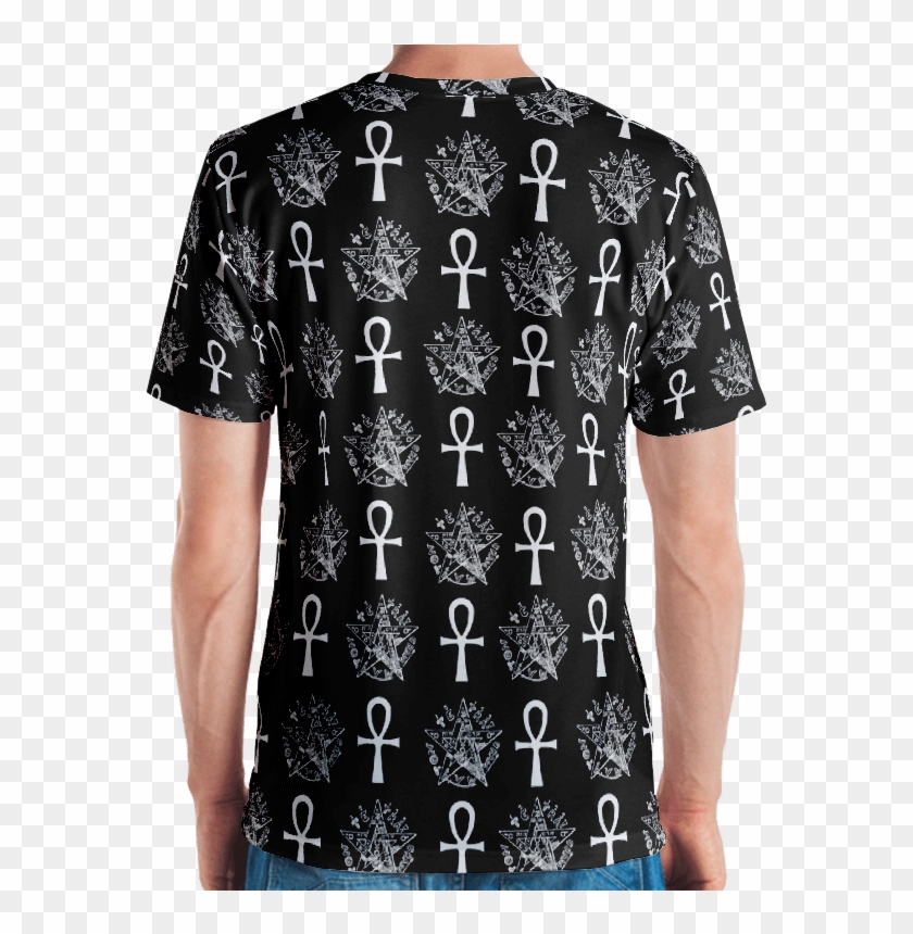 Ankh & Pentacle V-neck - Polo Shirt Clipart #237407