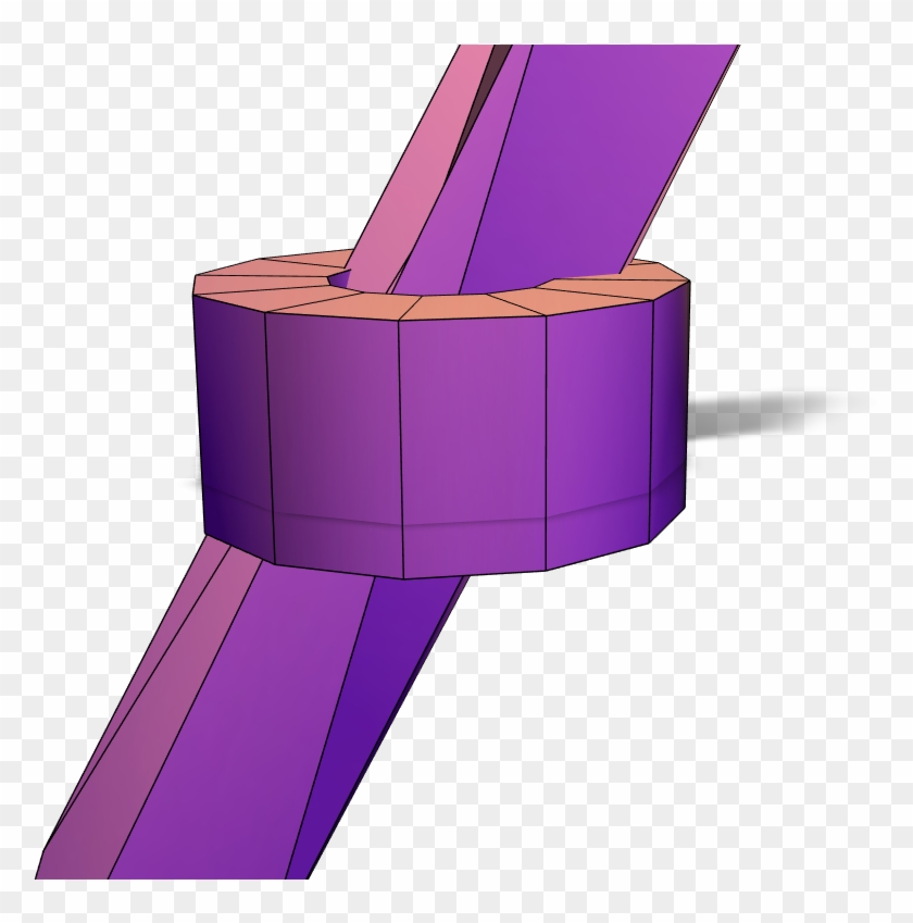 Crystal And A Octagon Clipart