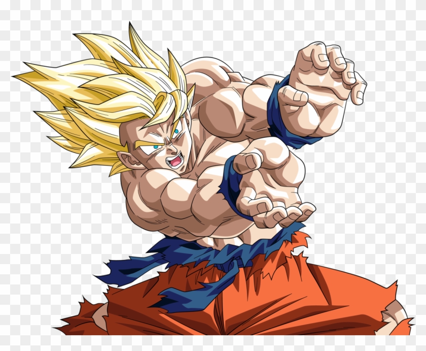Super Saiyan Goku Alt Palette By Rayzorblade189 Clipart