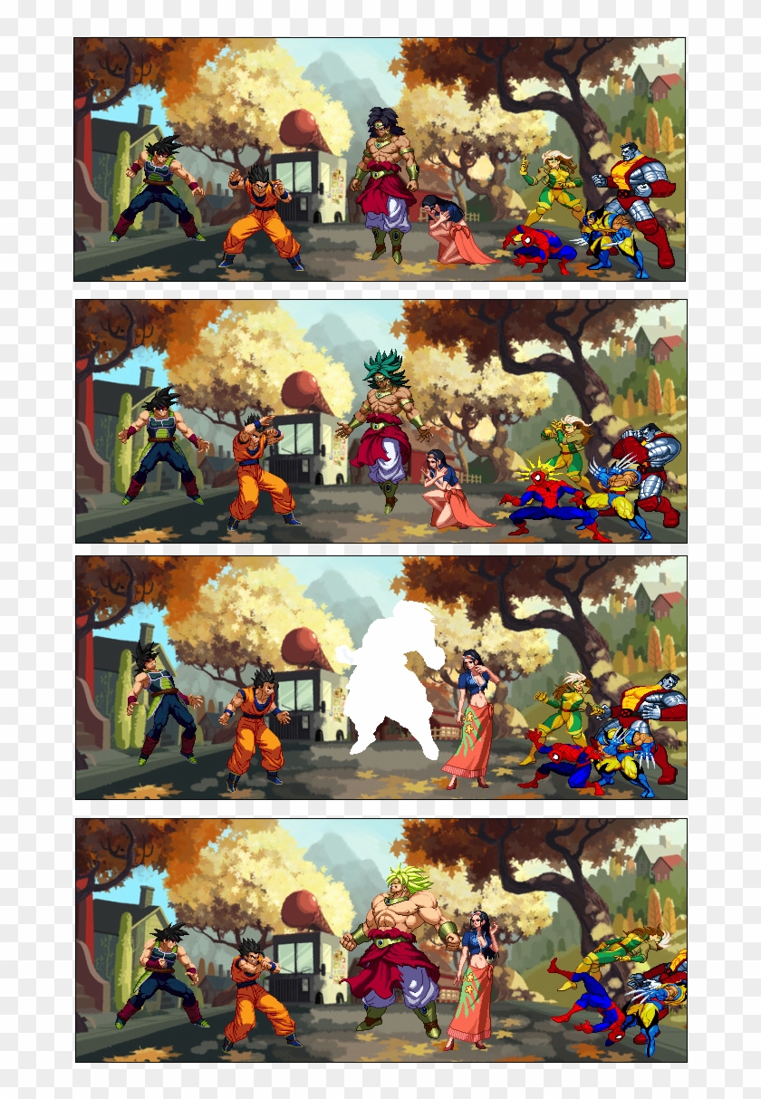 Broly, The Legendary Super Saiyan - Cartoon Clipart #238143