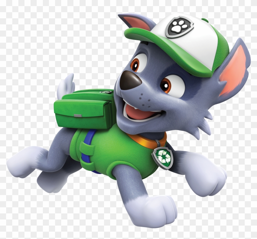 Paw Patrol Rubble Clipart - Paw Patrol Rocky Png Transparent Png