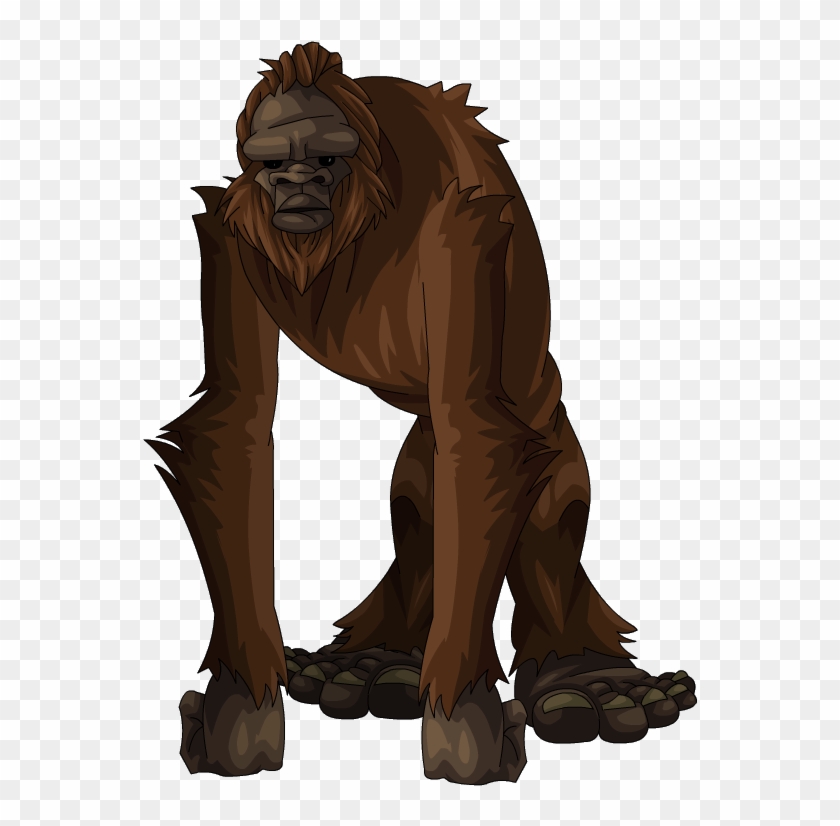 Bigfoot Png Transparent - Big Foot Png Clipart #238279