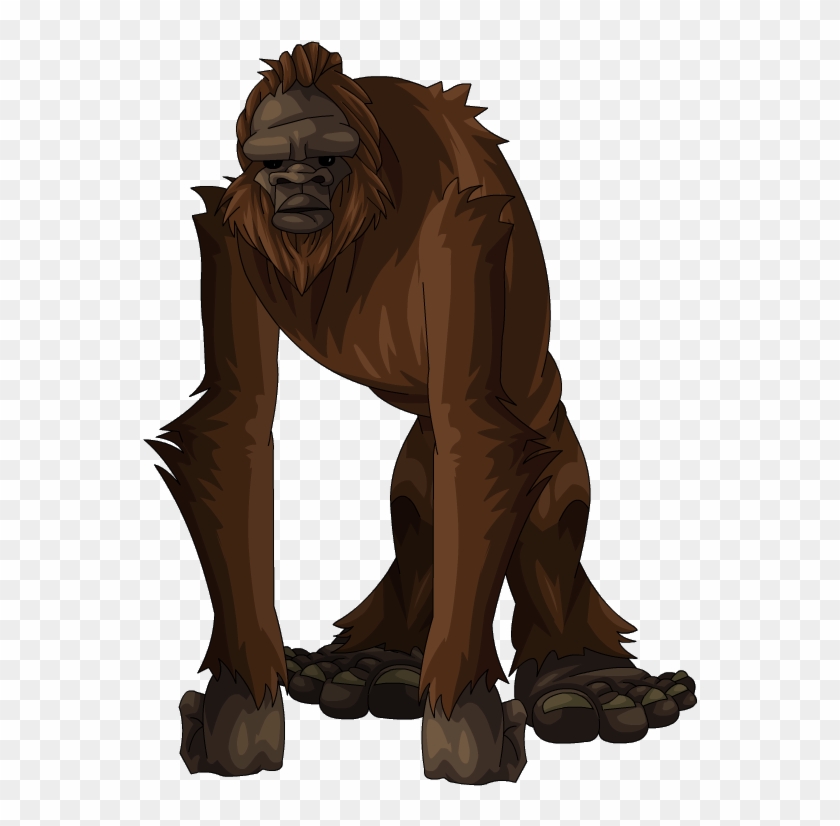 Bigfoot Png Transparent - Big Foot Png Clipart