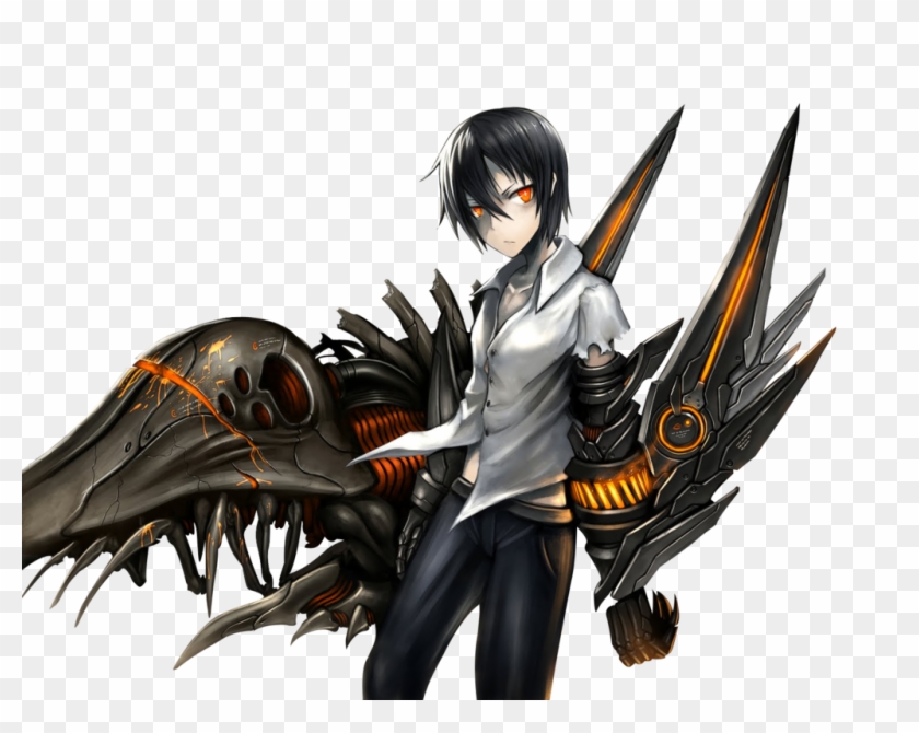 Anime Robot Boy - Cyborg Anime Robot Boy Clipart