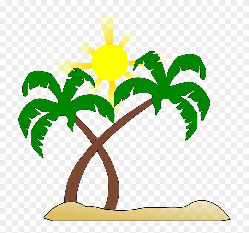 How To Set Use Double Palm Beach Svg Vector Clipart #238307