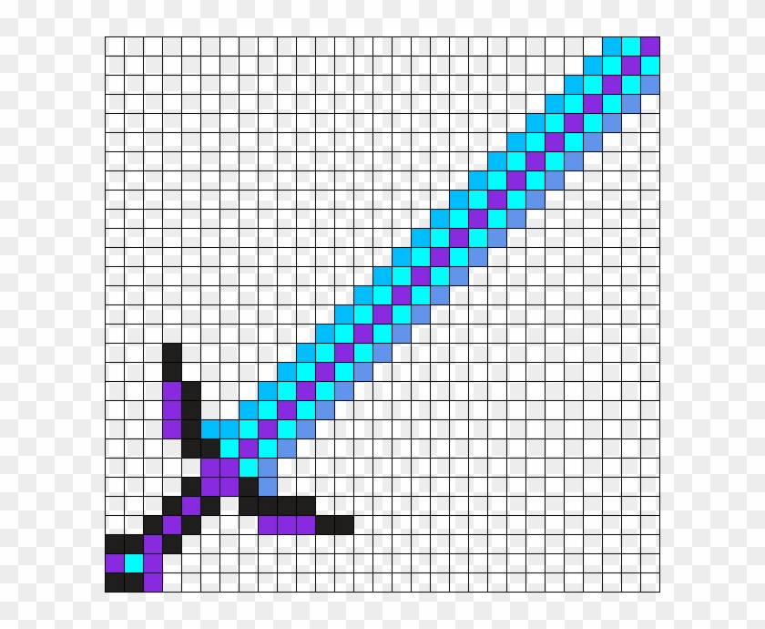Ml92v Long Sword Perler Bead Pattern / Bead Sprite - Pikachu Hama Beads 3d Clipart