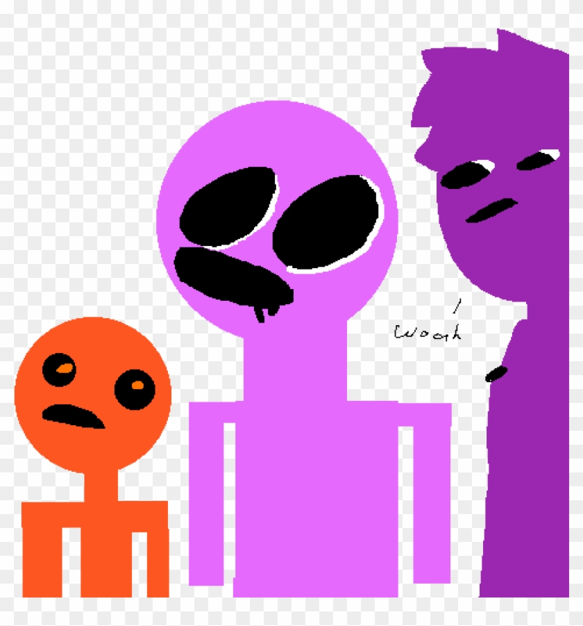 Do You Believe In The Pink Guy - Illustration Clipart