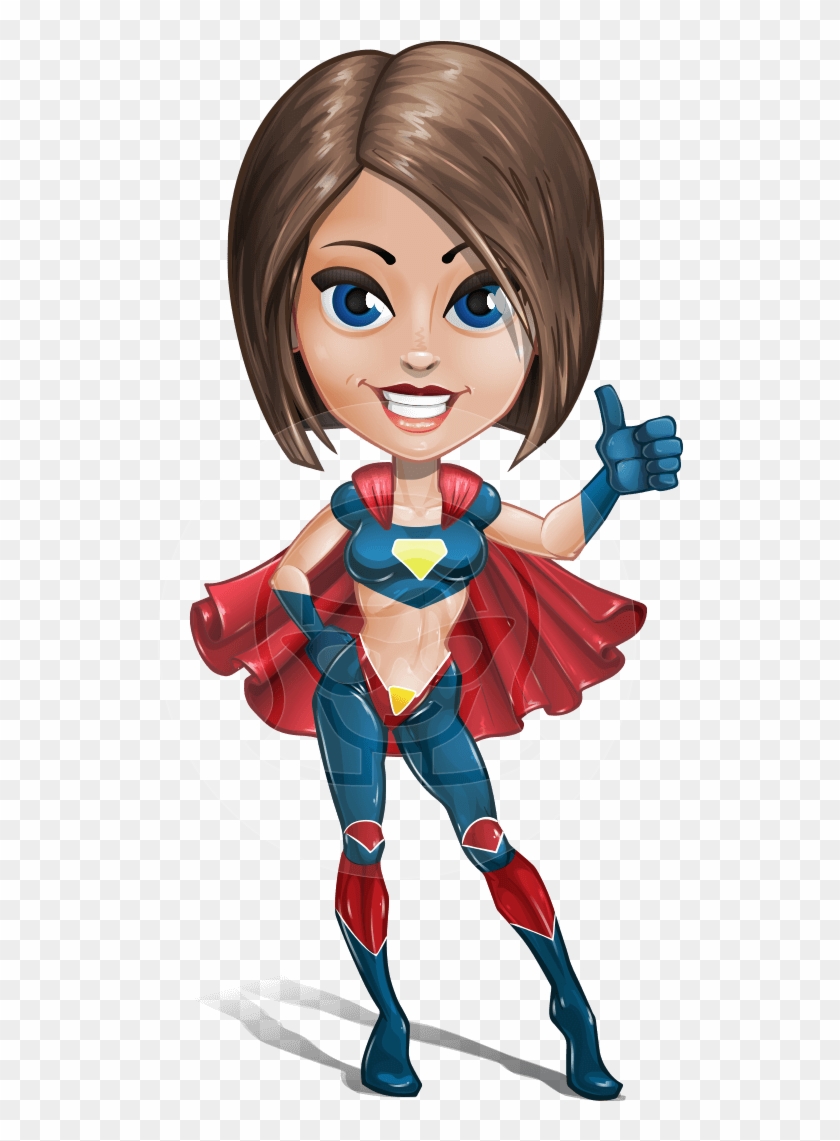 Gamma Rey - Superwoman Animation Transparent Background Clipart #238501