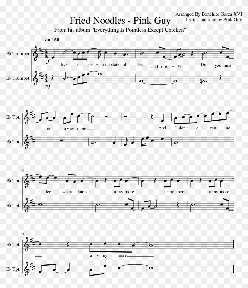 Print - Cant Help Falling In Love Trumpet Clipart