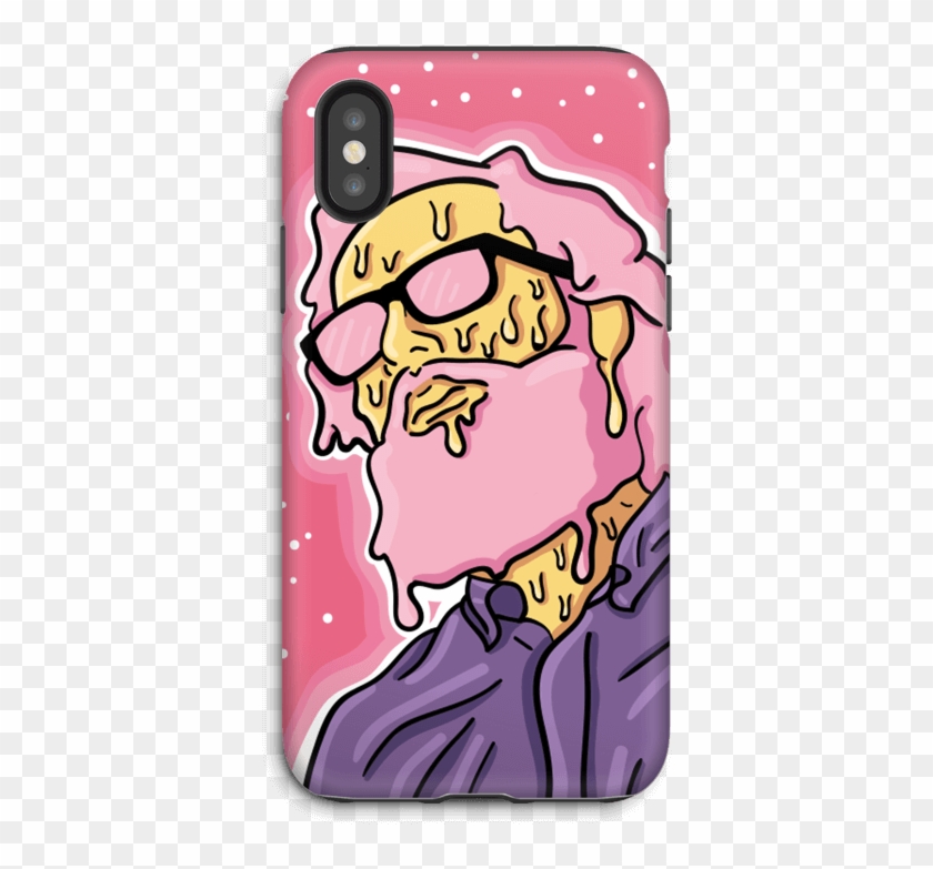 Pink Melting Guy Case Iphone X Tough - Mobile Phone Case Clipart