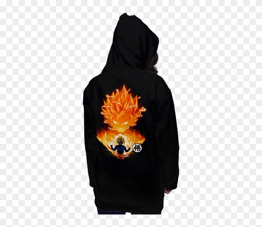 The Angry Super Saiyan - Shirt Clipart