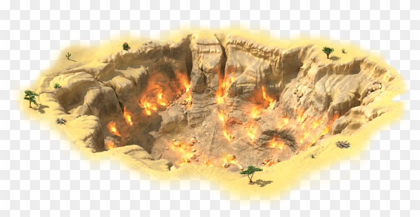 Crater Png - Painting Clipart