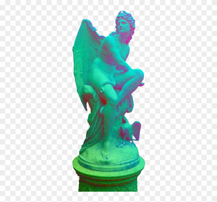 Aesthetic Statue Png - Aesthetic Vaporwave Statue Png Clipart