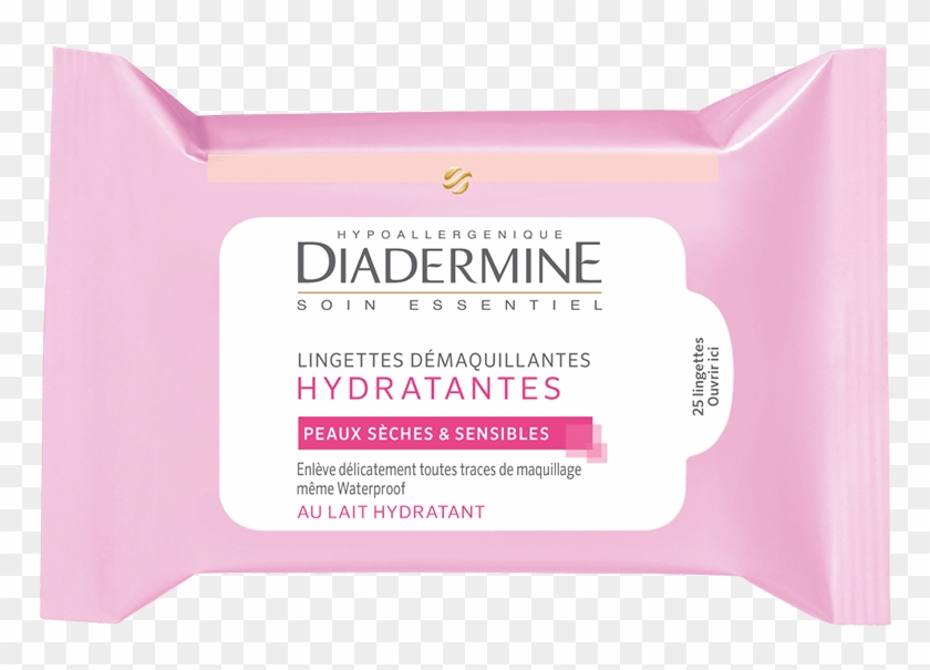 Diadermine Com Essentials Hydrating Cleansing Towels - Label Clipart #239233