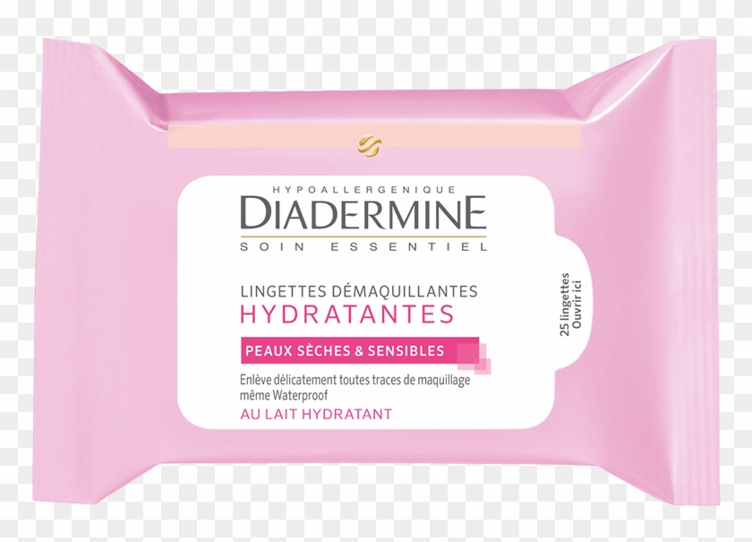 Diadermine Com Essentials Hydrating Cleansing Towels - Label Clipart
