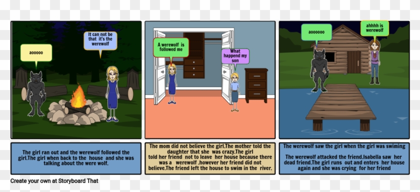 Werewolf - Cartoon Clipart #239518