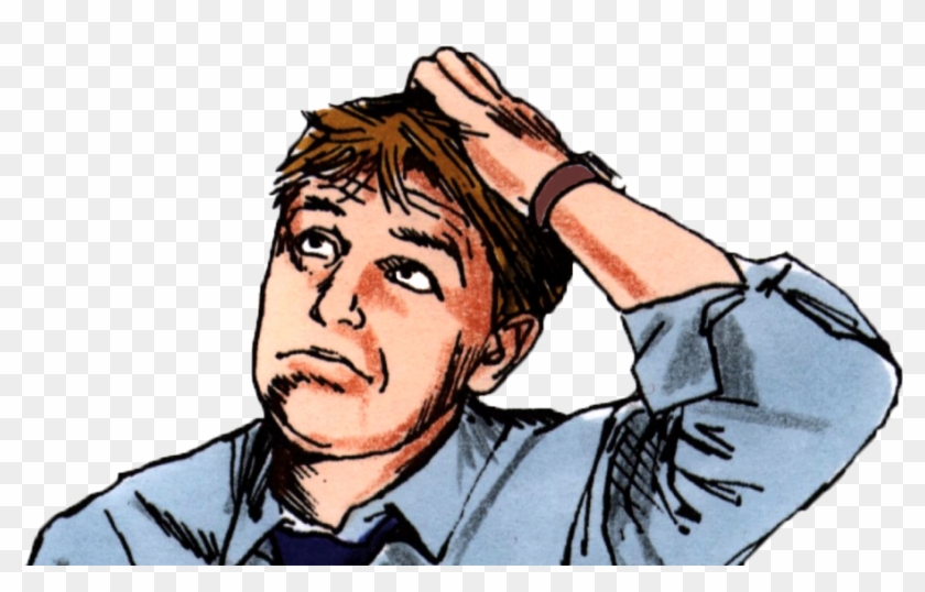 Confused Person Png - Confuse Man Clipart