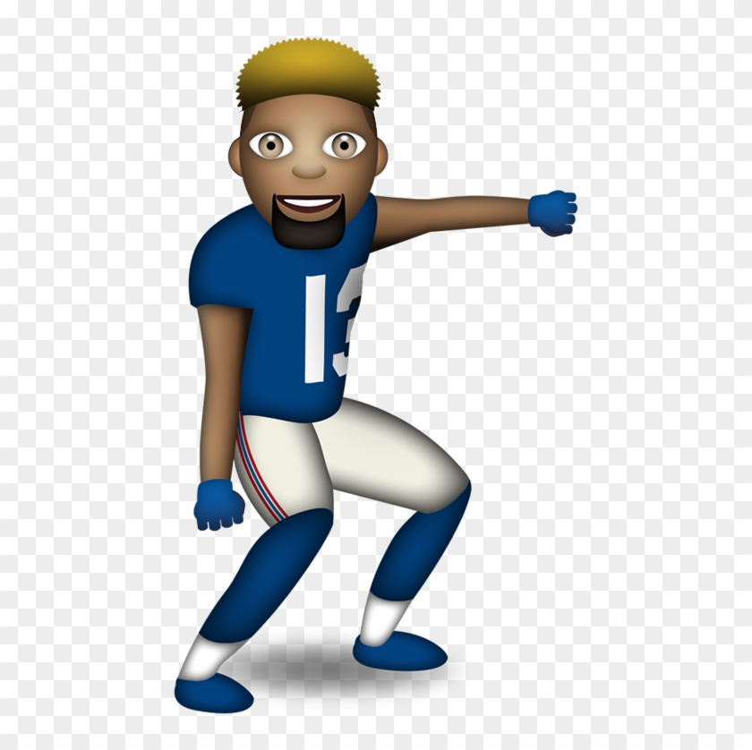 Odell Beckham Jr Whip Png - Nfl Emoji Clipart #239921