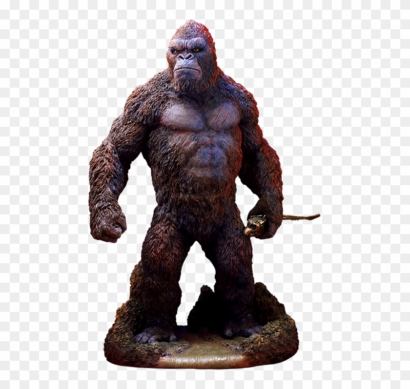 Kong Deluxe Vinyl Statue - Kong Skull Island Figure Clipart