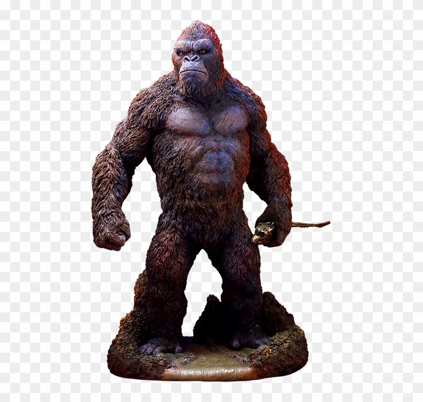 Kong Deluxe Vinyl Statue - Kong Skull Island Figure Clipart #239984