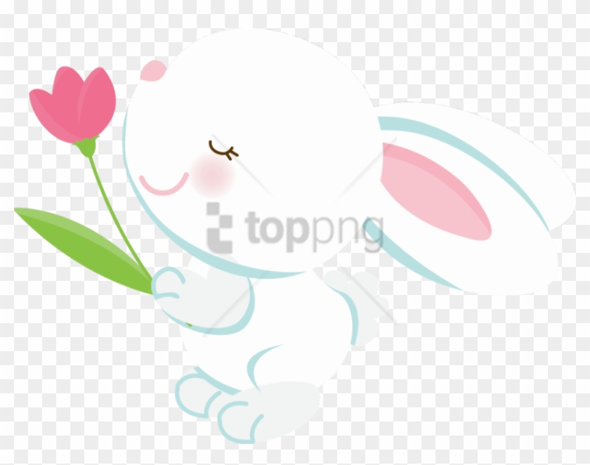 Free Png Stickers Kawaii Para Imprimir De Conejitos - Apliques De Pascoa Clipart