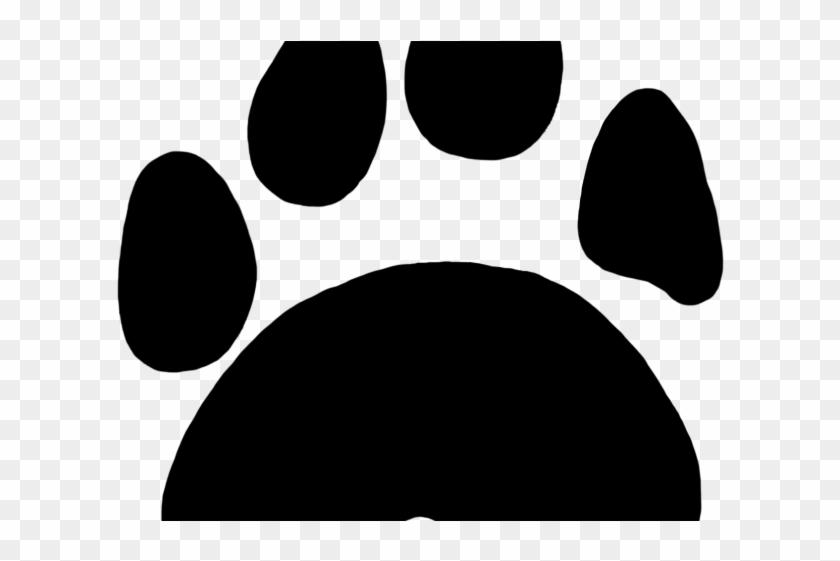 Tiger Print Clipart Animal Print Background - Tiger Foot Prints - Png Download #2300318