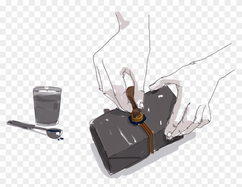 The L'artisan Parfumeur Wax Seal Is Applied To Your - Illustration Clipart #2300532